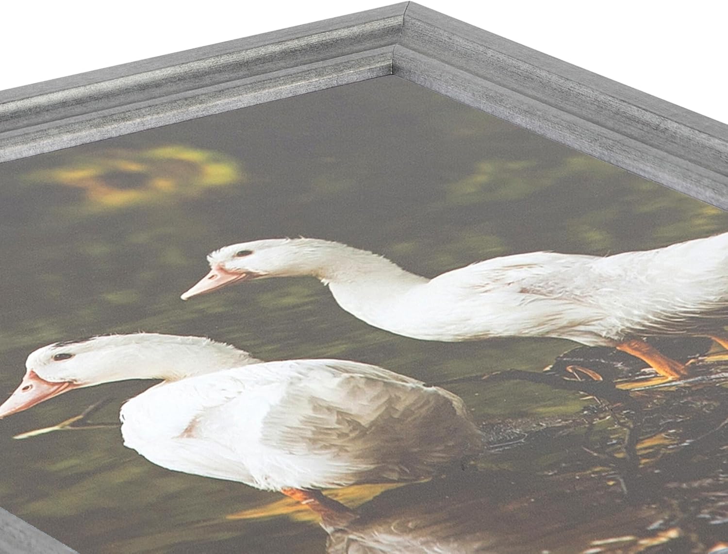 ArtToFrames 20x27 inch Muted Cold Silver Picture Frame, 2WOMBW275-1621-20x27