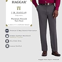 Vista 6 de J.M. Haggar Premium - Traje de ajuste clásico elástico, separados - Pantalones y chaquetas