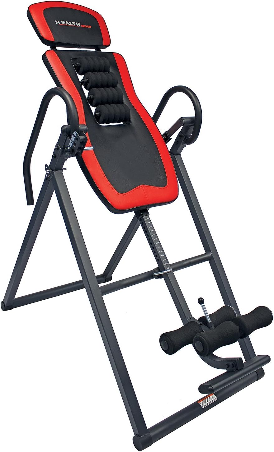 Health Gear ITR3.0-R Patented Roller Massage Inversion Table - Heavy Duty up to 300 lbs.