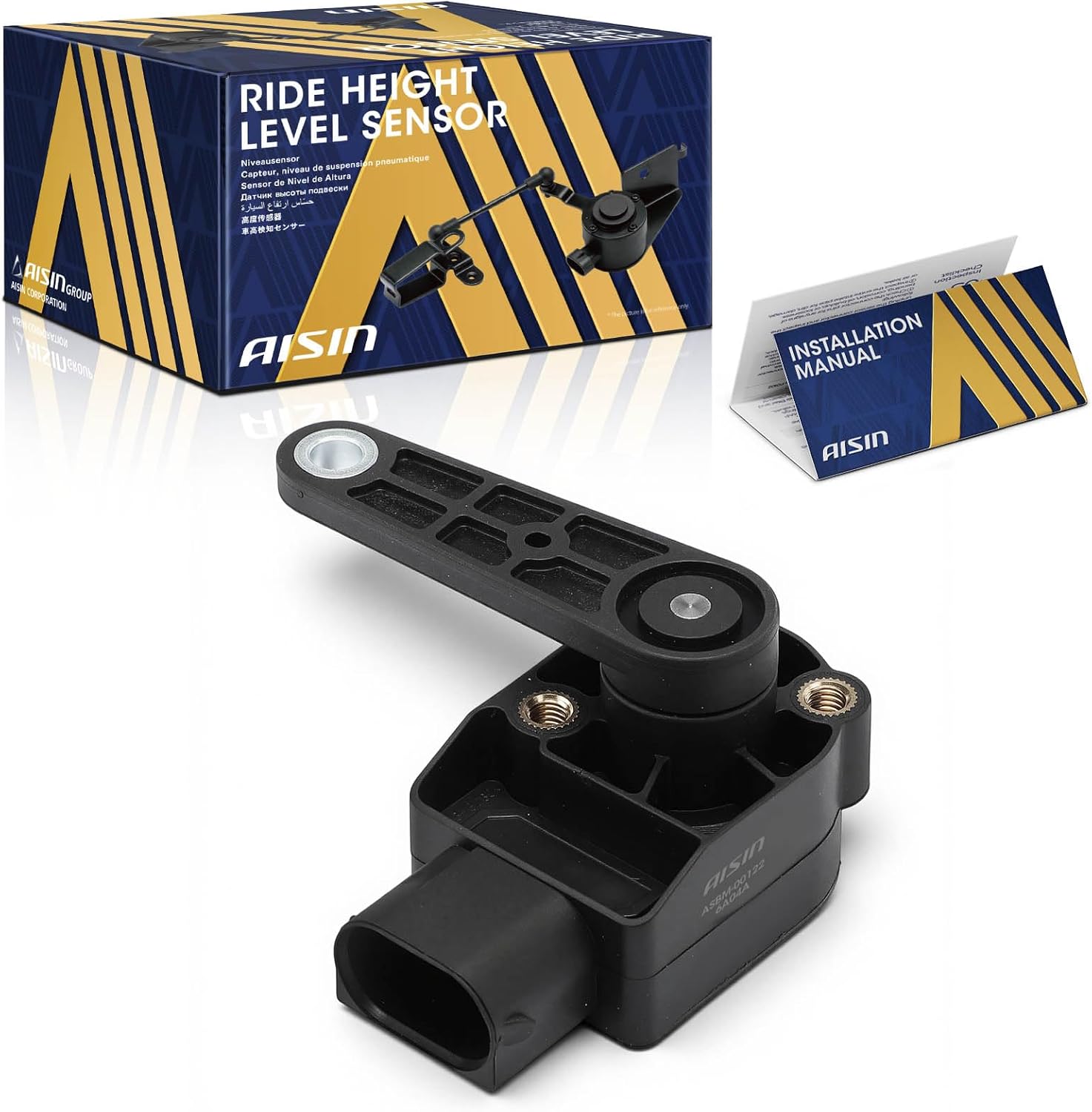 AISIN AFTERMARKET ASBM-00122 Front or Rear Suspension Ride Height Sensor