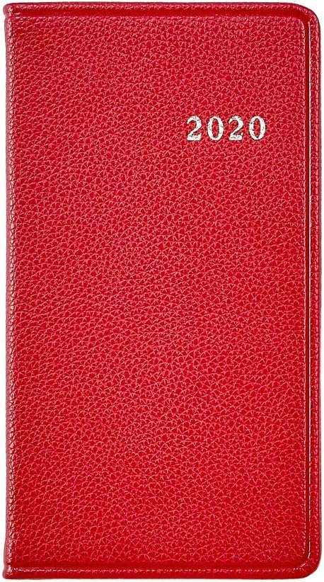 Post by Graphic Image 2020 Weekly Pocket Diary - Pebble Grain (3 x 6) (Red)