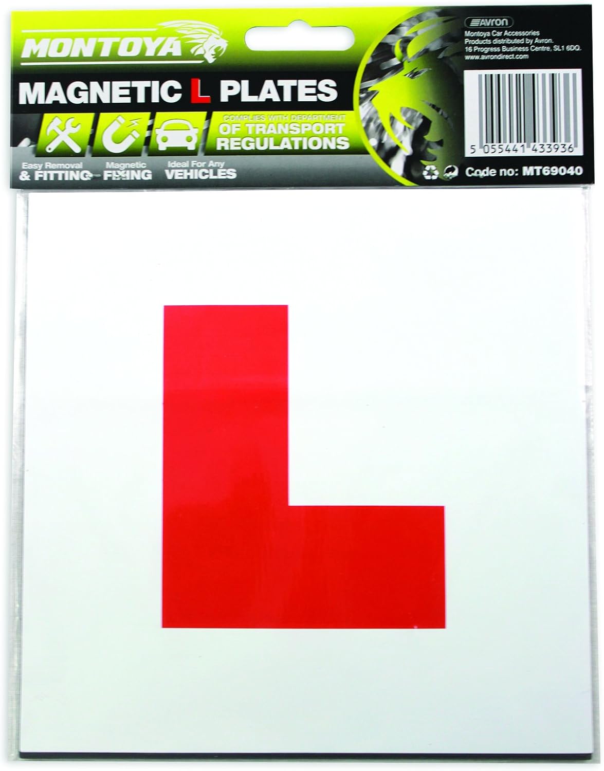 MONTOYA MT69040 L Plates Amazon.co.uk Automotive