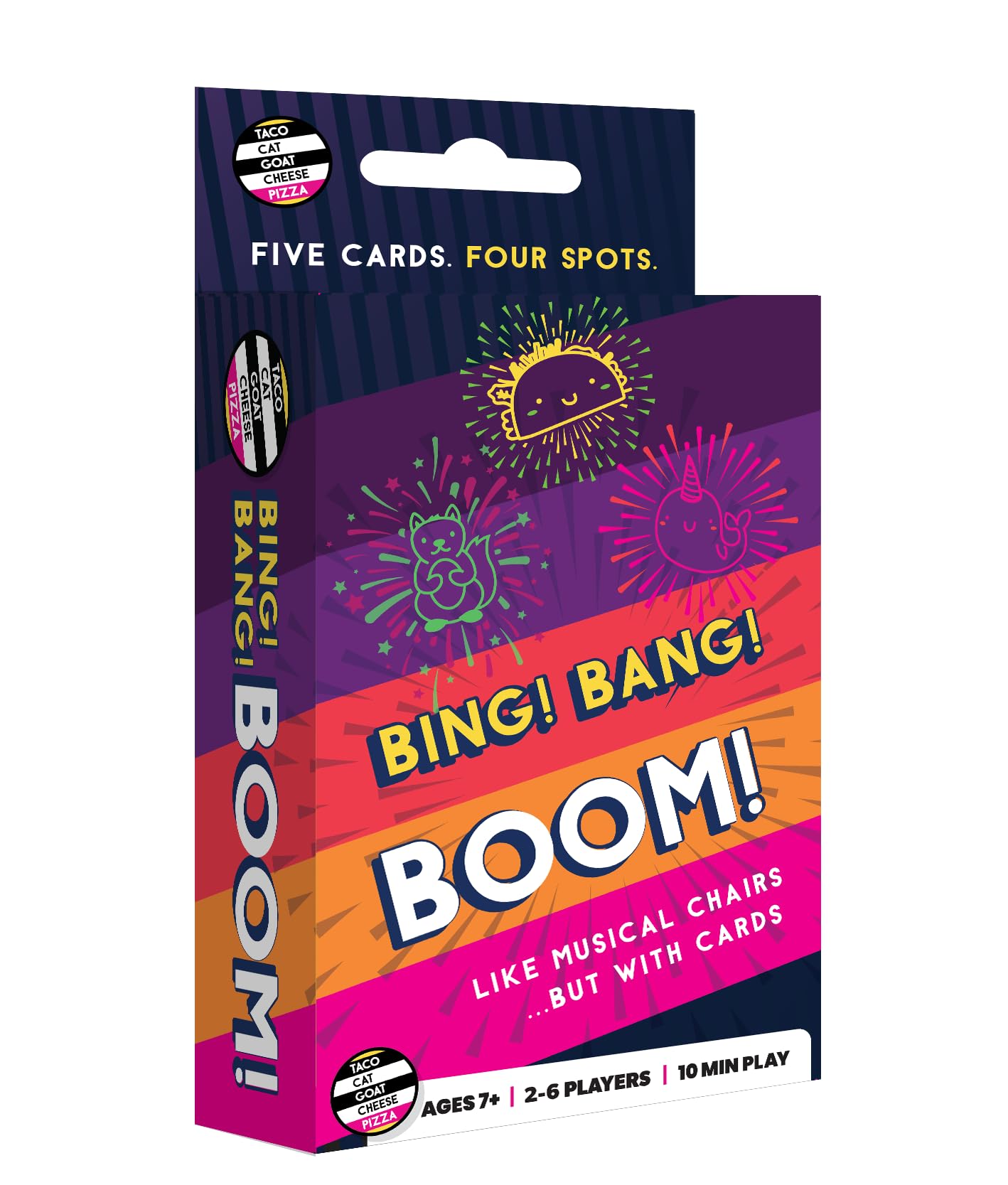 Taco Cat Goat Cheese Pizza Bing Bang Boom Hilariously Fun Card Game
