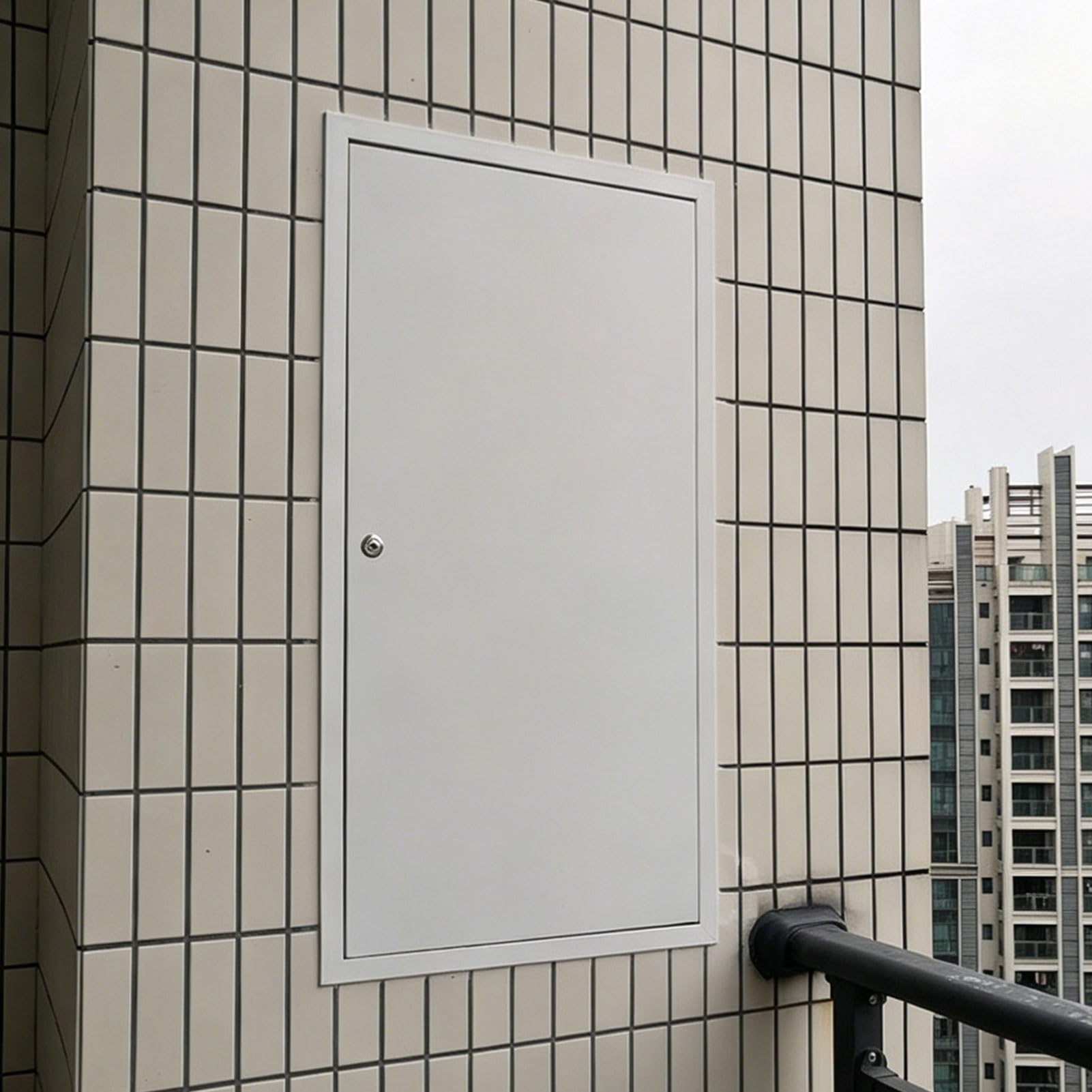 Sxbhdm One Color Vent Systems Lockable Access Panel For Drywall 12X16 Inch - Flush Mount Wall Hole Cover - Access Door For Plumbing, Inspection Door Revision Hatch Flap(20X20in/51X51cm)