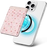 Vista 14 de VULKIT Cartera magnética para teléfono MagSafe, bloqueo RFID, cartera con tarjetero para iPhone serie 16/15/14/13/12 y funda para teléfono