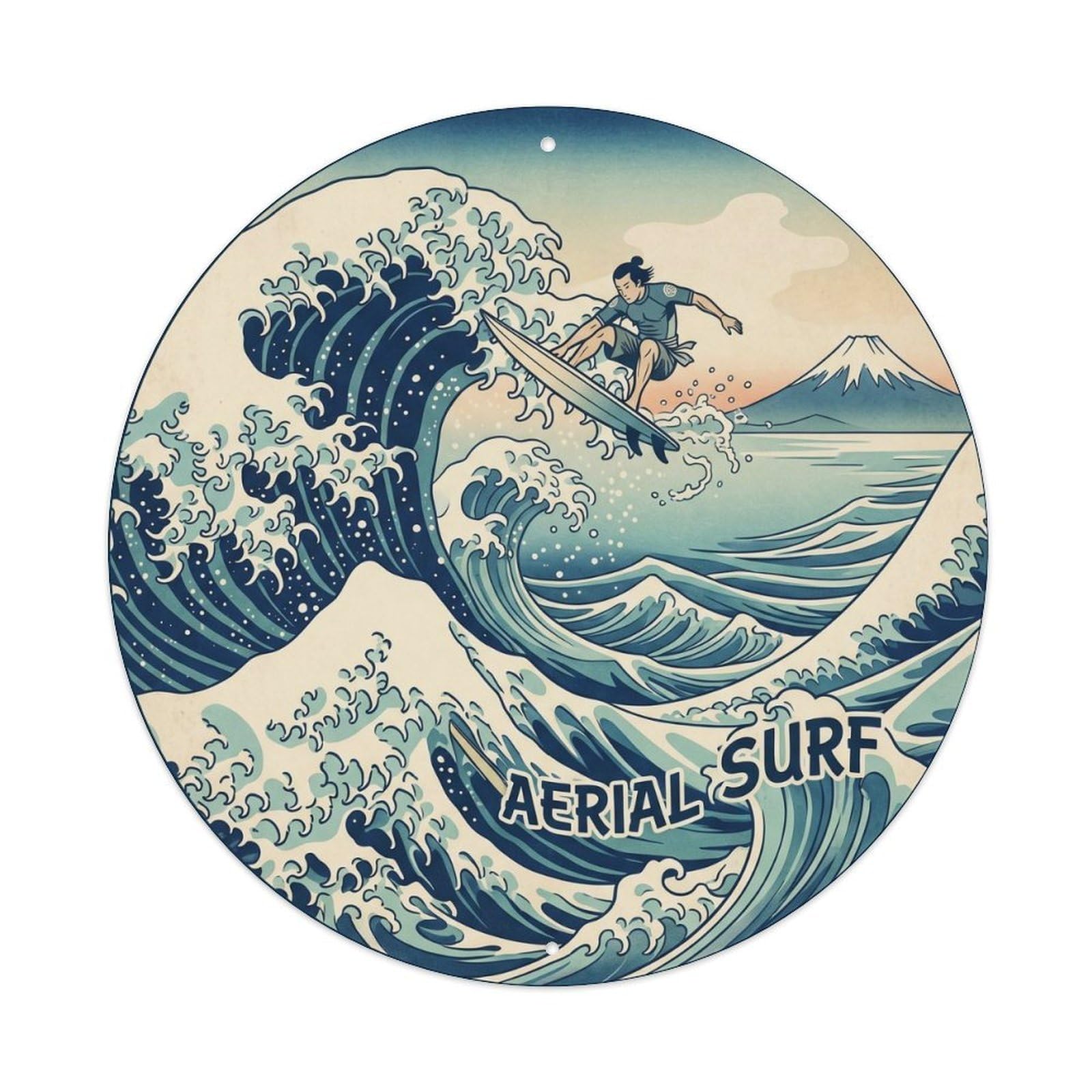 Surf Hawaii Travel Beach Resort Break Big Metal Tin Sign