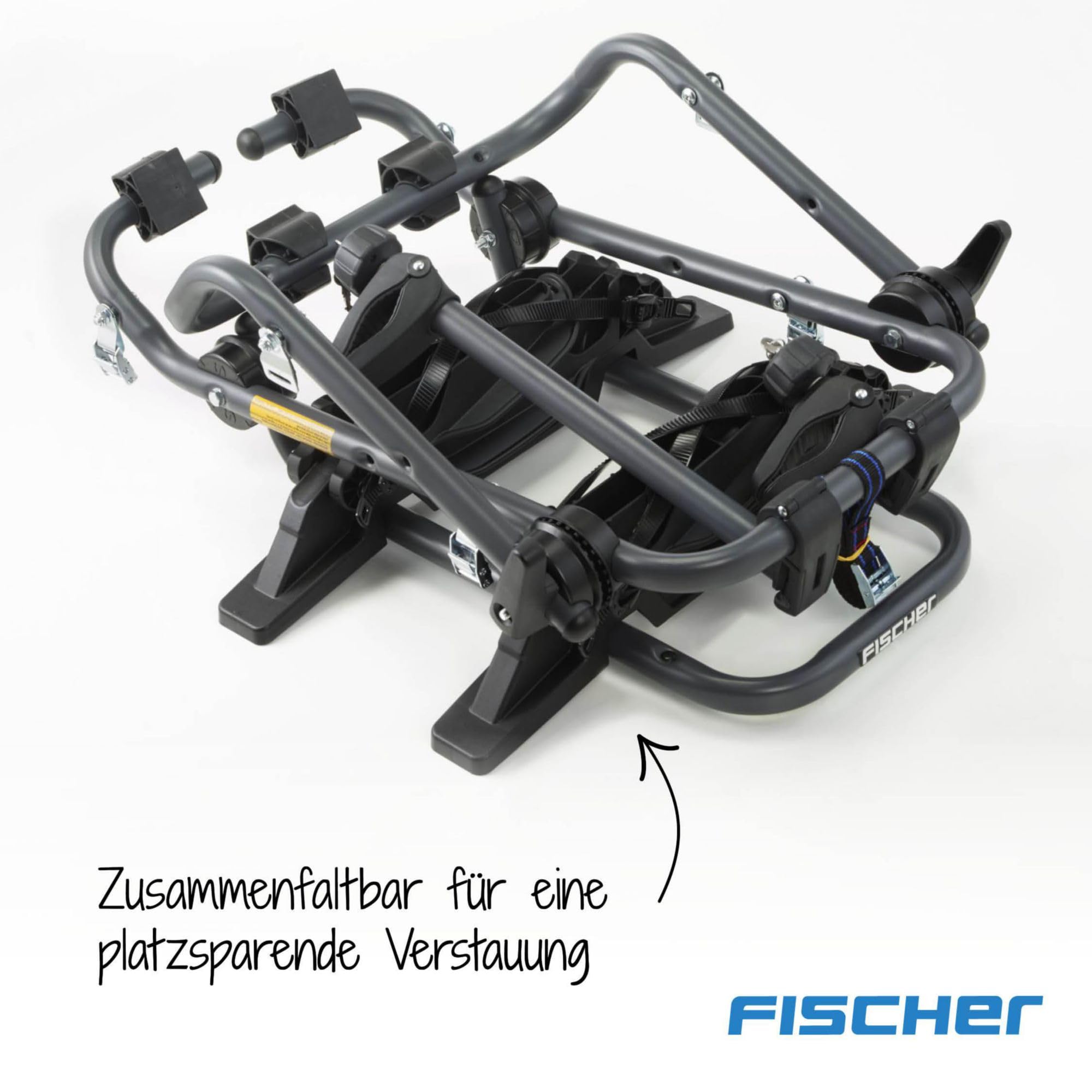 Fischer Portabici Posteriore Montaggio per Bagagliaio