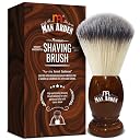 Man Arden Vintage Finish Premium Shaving Brush With Ultra Soft & Absorbent Bristles & Long Handle | Cruelty Free | For A Smooth Shave gallery image