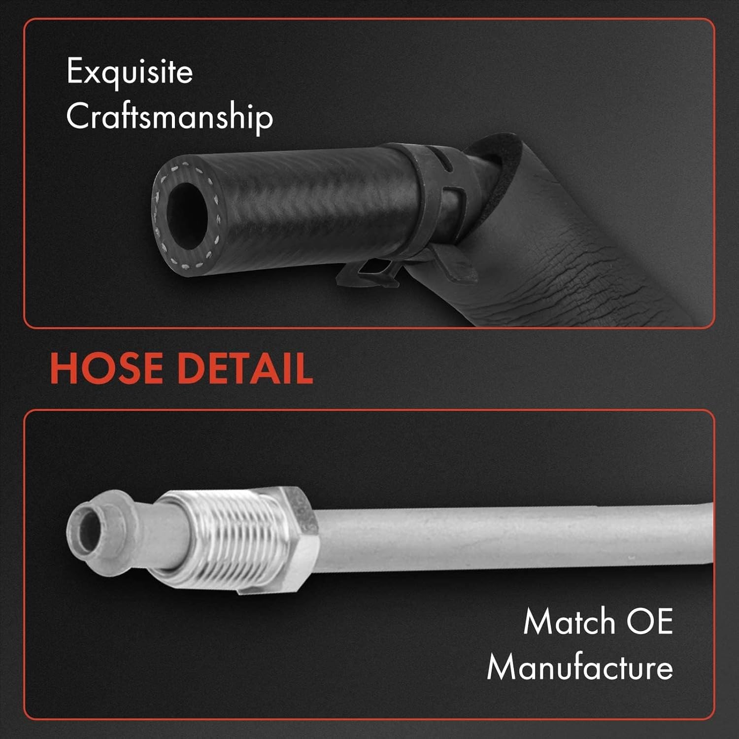 A-Premium Power Steering Hose Pressure & Return Hose Line Assembly Compatible with Hyundai Equus 2011-2013 Genesis 2009-2014 4.6L 5.0L 2-PC Set