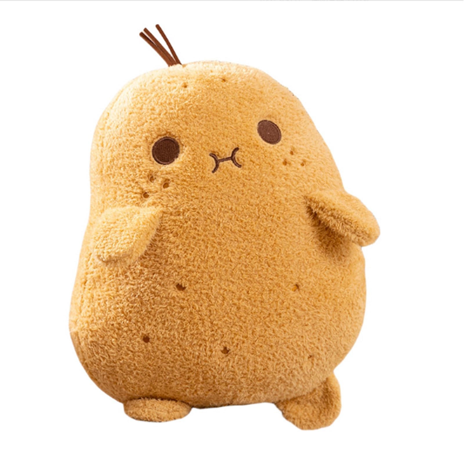 JORCEDI Potato Plush Toy – Soft and Comfortable Little Potato Plush Toy, Small Food-Themed Doll, Excellent Gift Choice (orange,12.99inch)