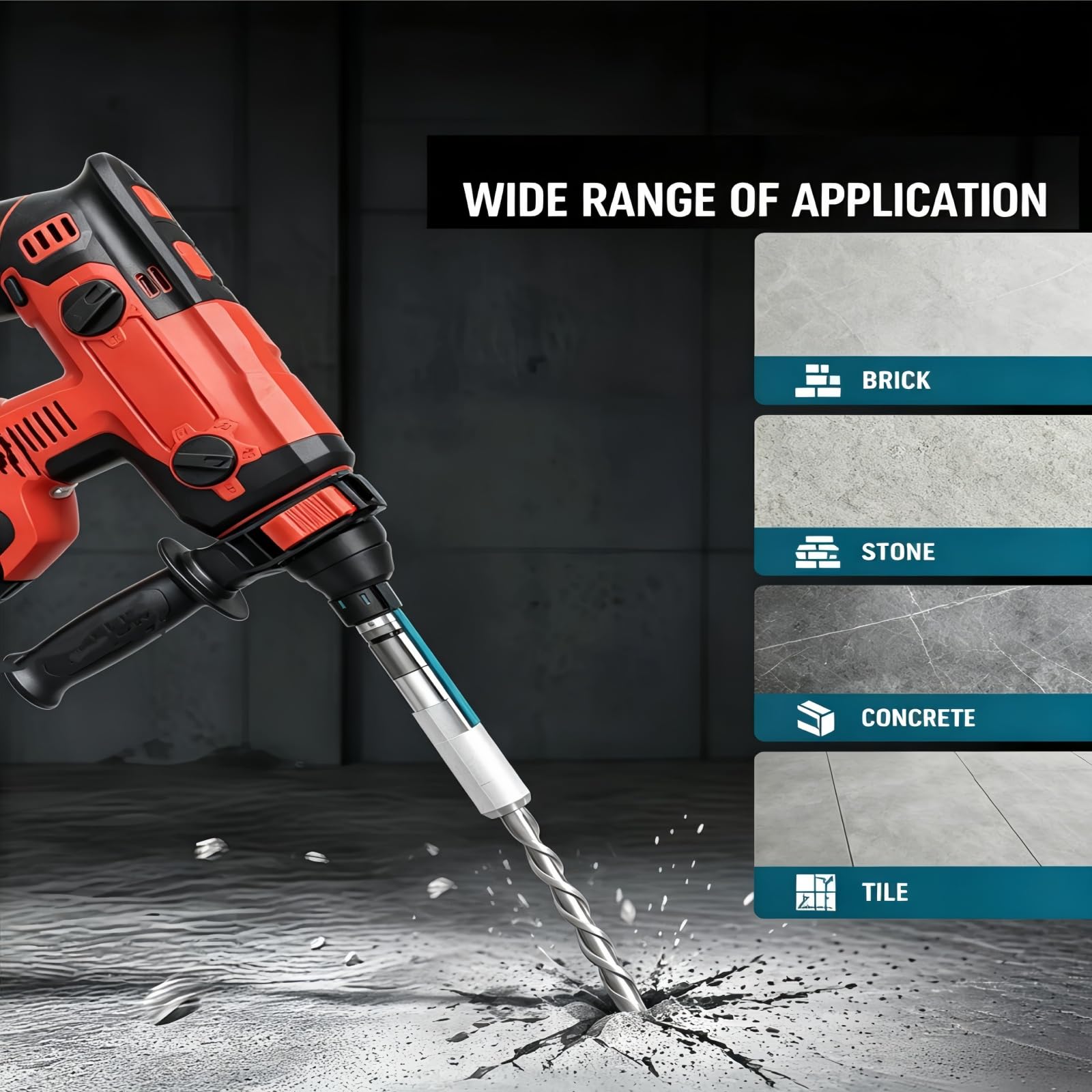Upgraded SDS Plus to SDS Max Hammer Drill Adapter — Amazon image 8