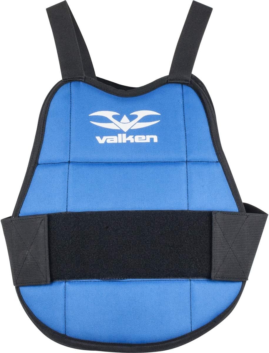 Valken Paintball Gotcha Reversible Chest Protector - Blue/Red : Sports & Outdoors