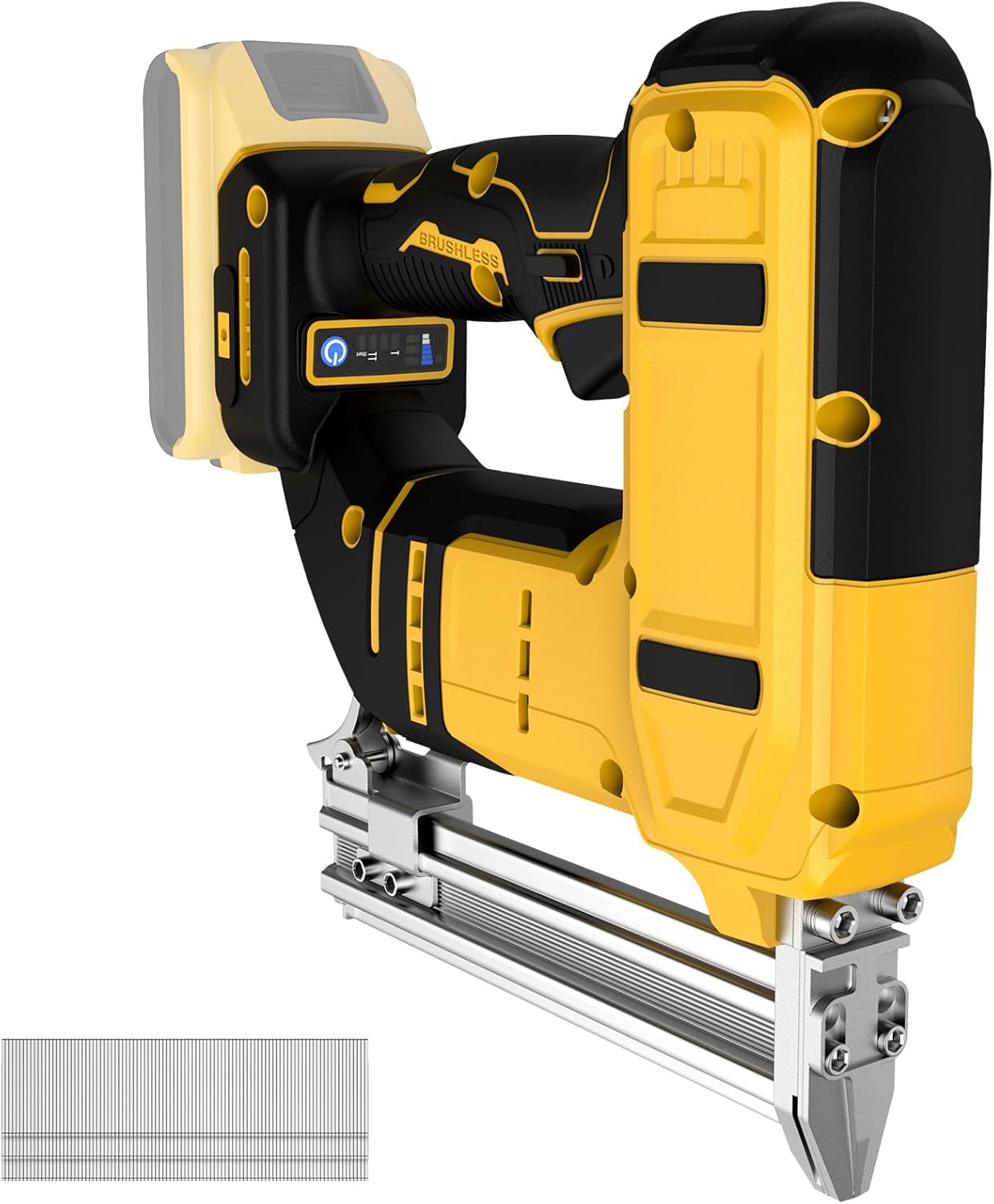 18 Gauge Cordless Brad Nailer for Dewalt 20V MAX Battery