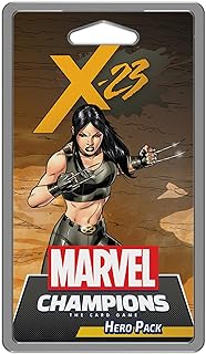 Marvel Champions The Card Game X-23 Hero Pack – Jeu de stratégie de super-héros, jeu coopératif pour enfants et adultes, à partir de 14 ans, 1 à 4 joueurs, 45 à 90 minutes de jeu, fabriqué par Fantasy