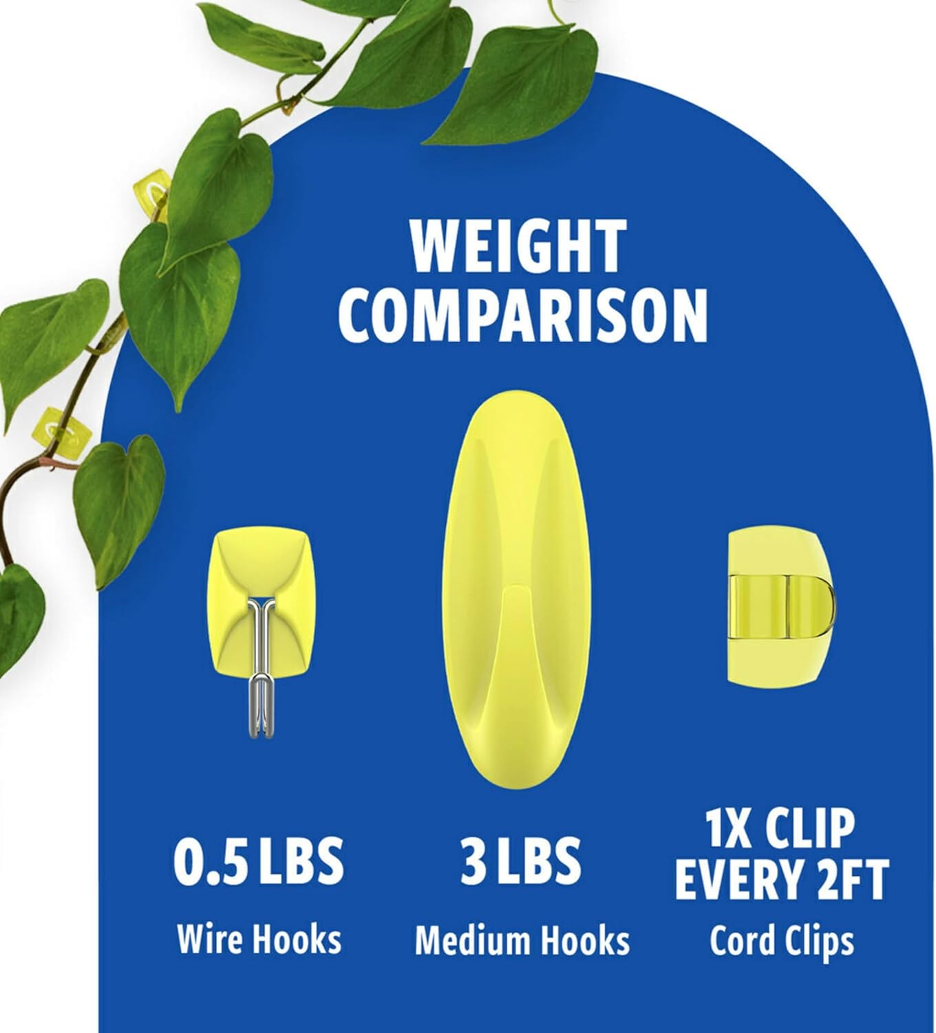 Command Mixed Hooks Pack, 9 Citron Hooks and 13 Strips, Damage-Free Hanging with Adhesive, No Tools Great for Hanging Home and Room Decor