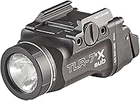 Vista 1 de Streamlight 69404 TLR-7 X sub - Luz táctica para armas de 500 lúmenes, diseñada exclusiva y únicamente para pistolas subcompactas selectas con riel