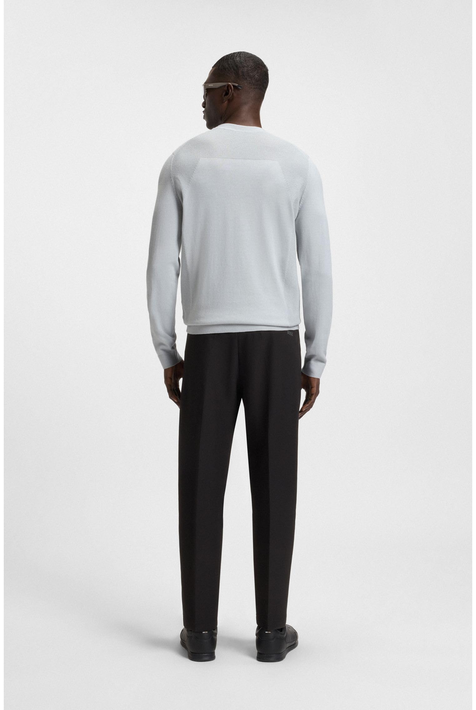 BOSS Herren K_Momentum-lite Cn Knitted_Sweater (1er Pack)