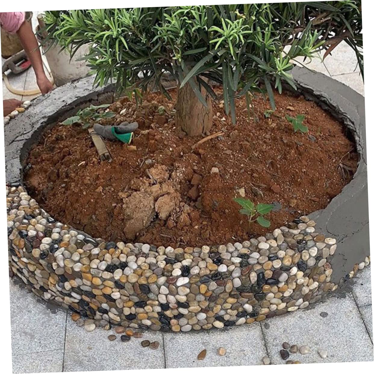 Grava para Acuario 2 Bolsas de Piedras para Jardín Decoración de Piedra Piedras Decorativas para Acuario Piedras Reutilizables para Macetas