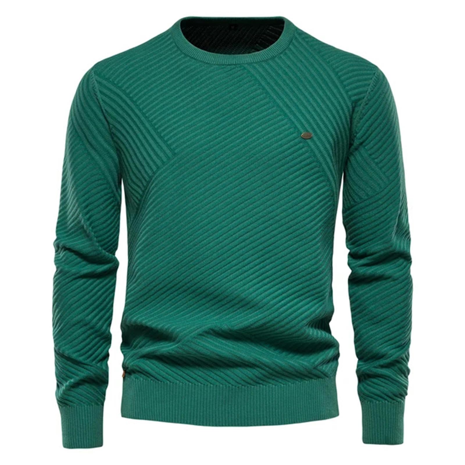 MdybF Maglione Uomo Pullover A Maglia A Maglia A Strisce da Uomo per Uomini per Uomini Uomini Casual Inverno