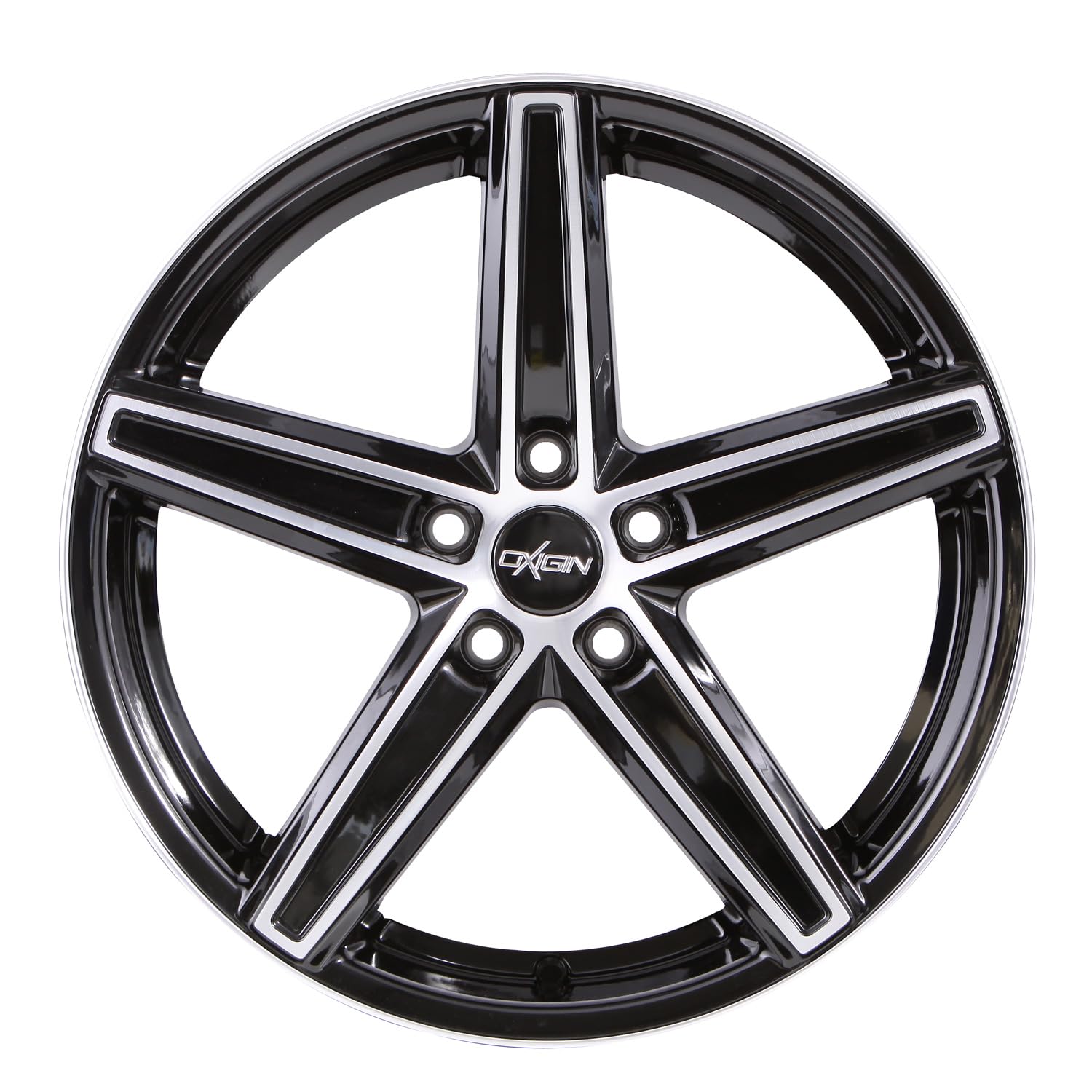 OXIGIN 18 Concave black full polish 8,5x19 ET23 5.00x112.00 Hub Bore 66,60 mm - felgi aluminiowe