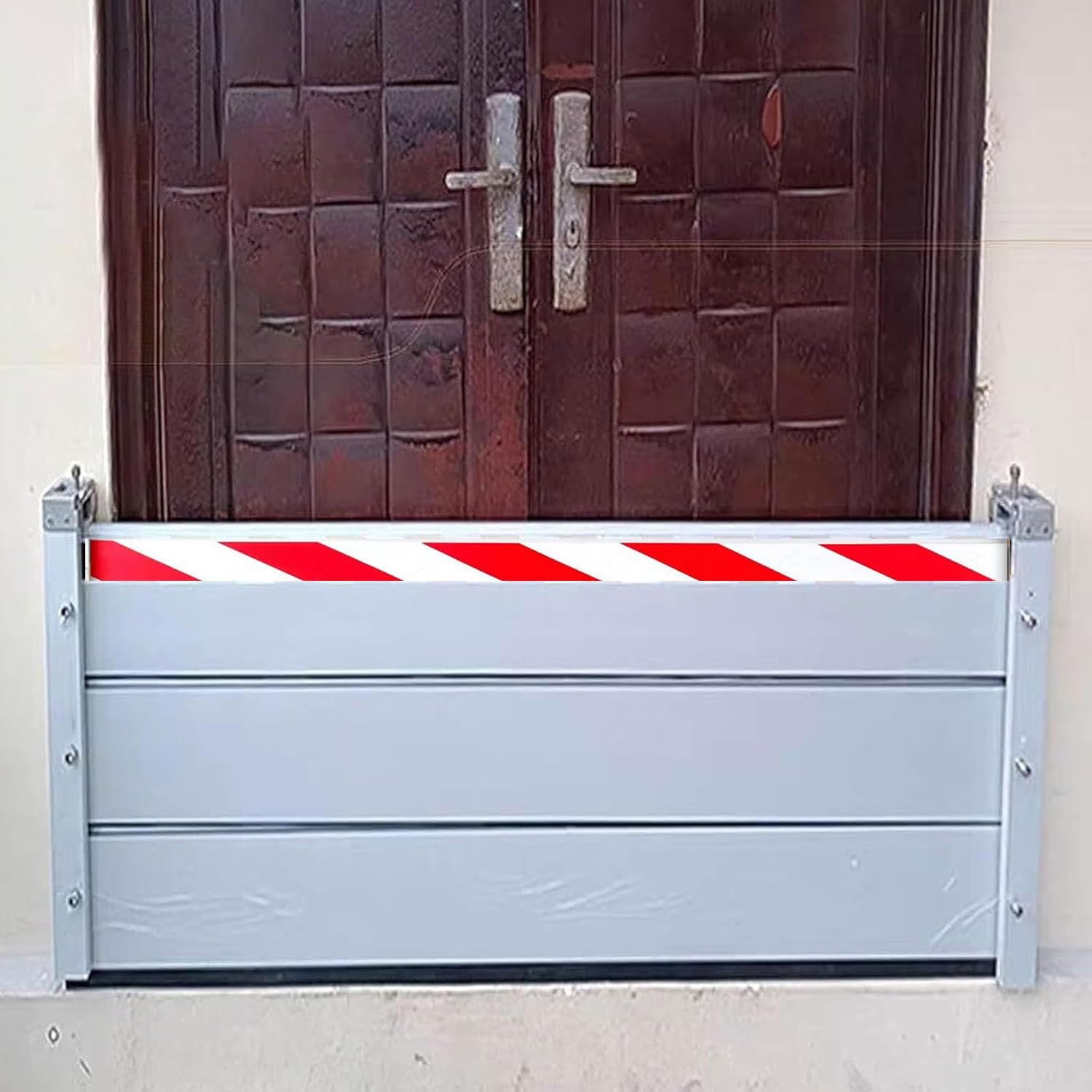 Aluminium batardeau réutilisable 128x20cm et barriere anti inondation