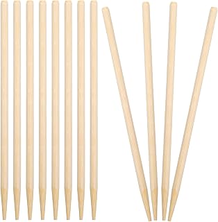 12 Pcs Wooden Scratch Art Stylus, Craft Sticks, Heavy Duty for DIY Scratch Art Crafts (5.5 Inch)