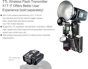 Amazon.com : Godox TT350F 2.4G HSS 1/8000s TTL GN36 Camera Flash