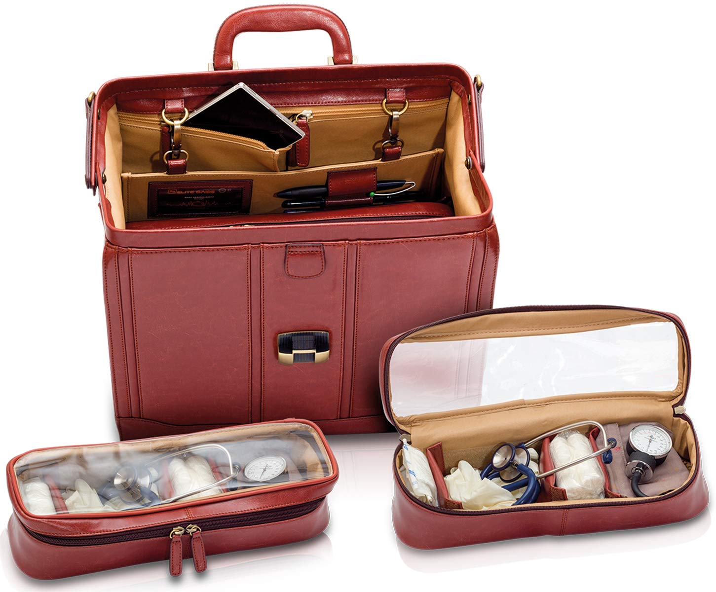 EB DOC'S Deluxe Arzttasche (braun)