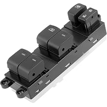 Driver Side Power Window Switch Compatible with Nissan Frontier Xterra 2005-2019 / Crew Cab 2007-2015, Replaces OEM 25401-ZP70A