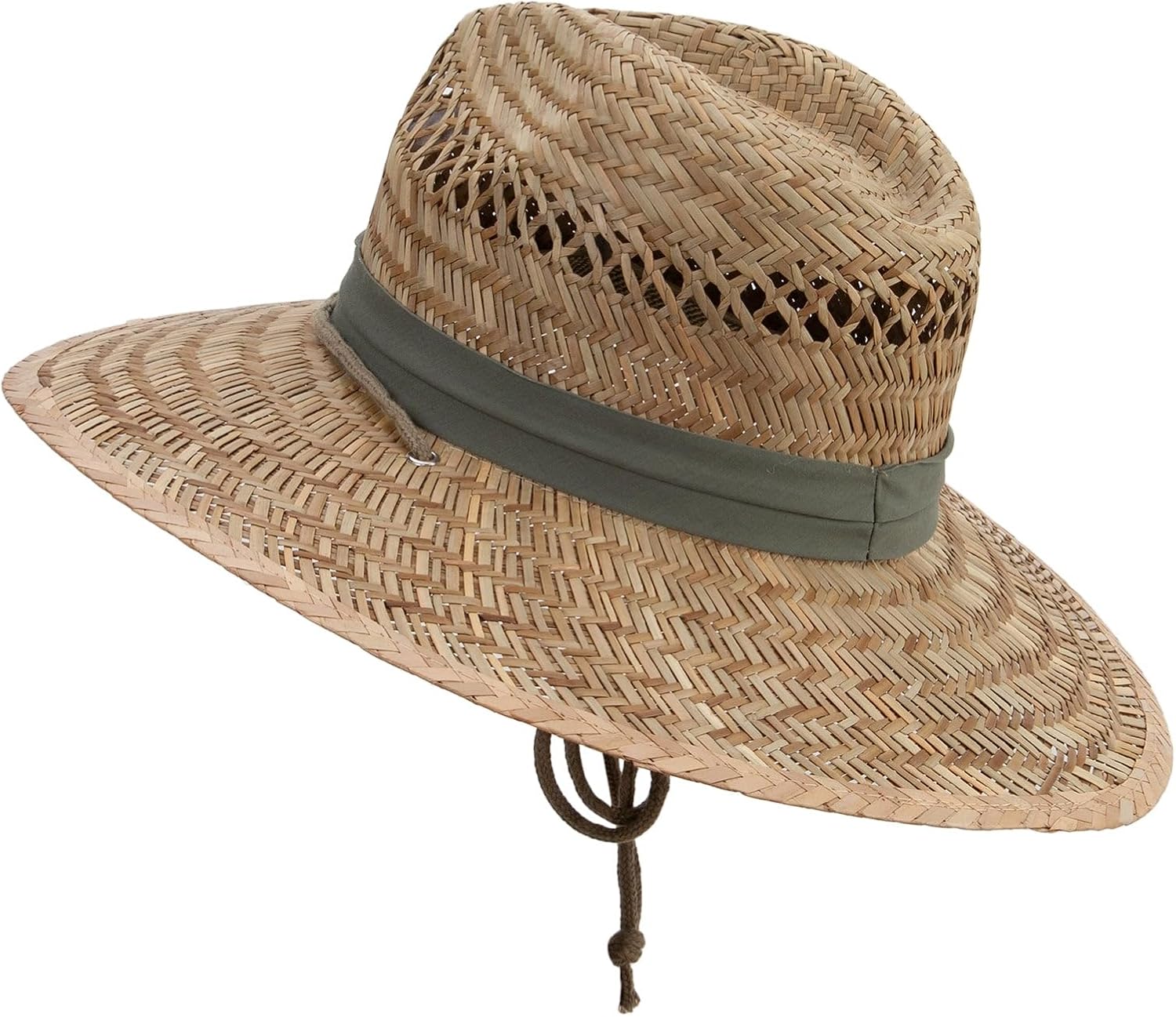 Men's Rush Straw Wide Brimmed Aussie Hat