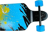 Vista 2 de Paradise Longboard Drop Through Complete Cruiser - Monopatín Sun Splash, 9.75 x 39.75 pulgadas