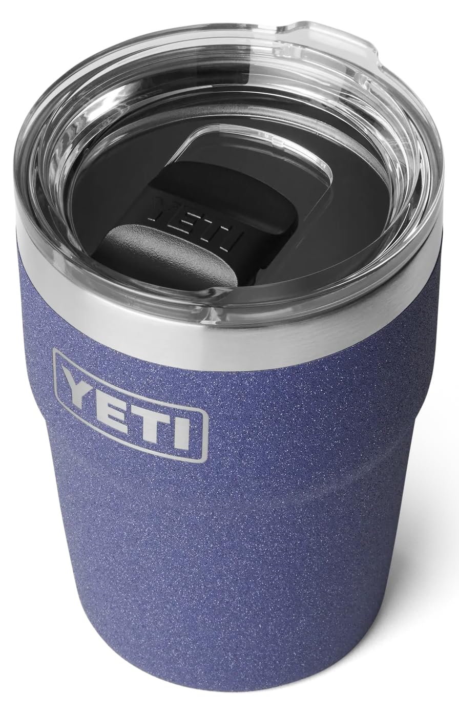 YETI Rambler 16 oz (475 ml) Stackable Cup with Removable Magslider Lid, Stainless Steel Vacuum Insulated Coffee Cup, Moon Dust