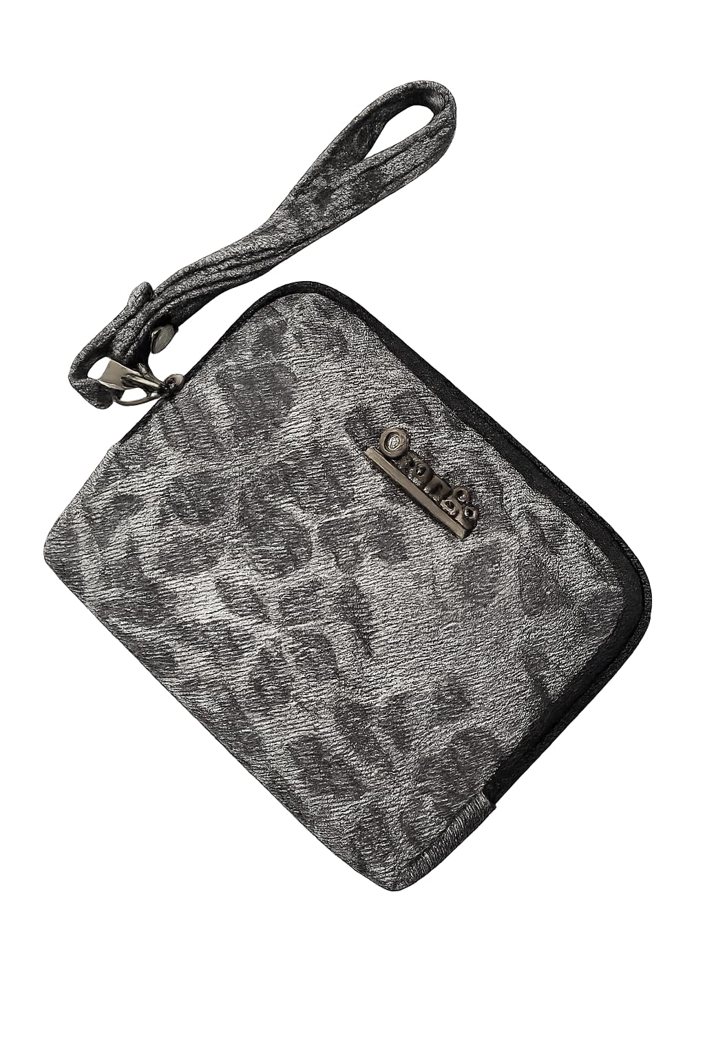 Orange Ladies Floral Wallet with Wrist Strap-picture-22