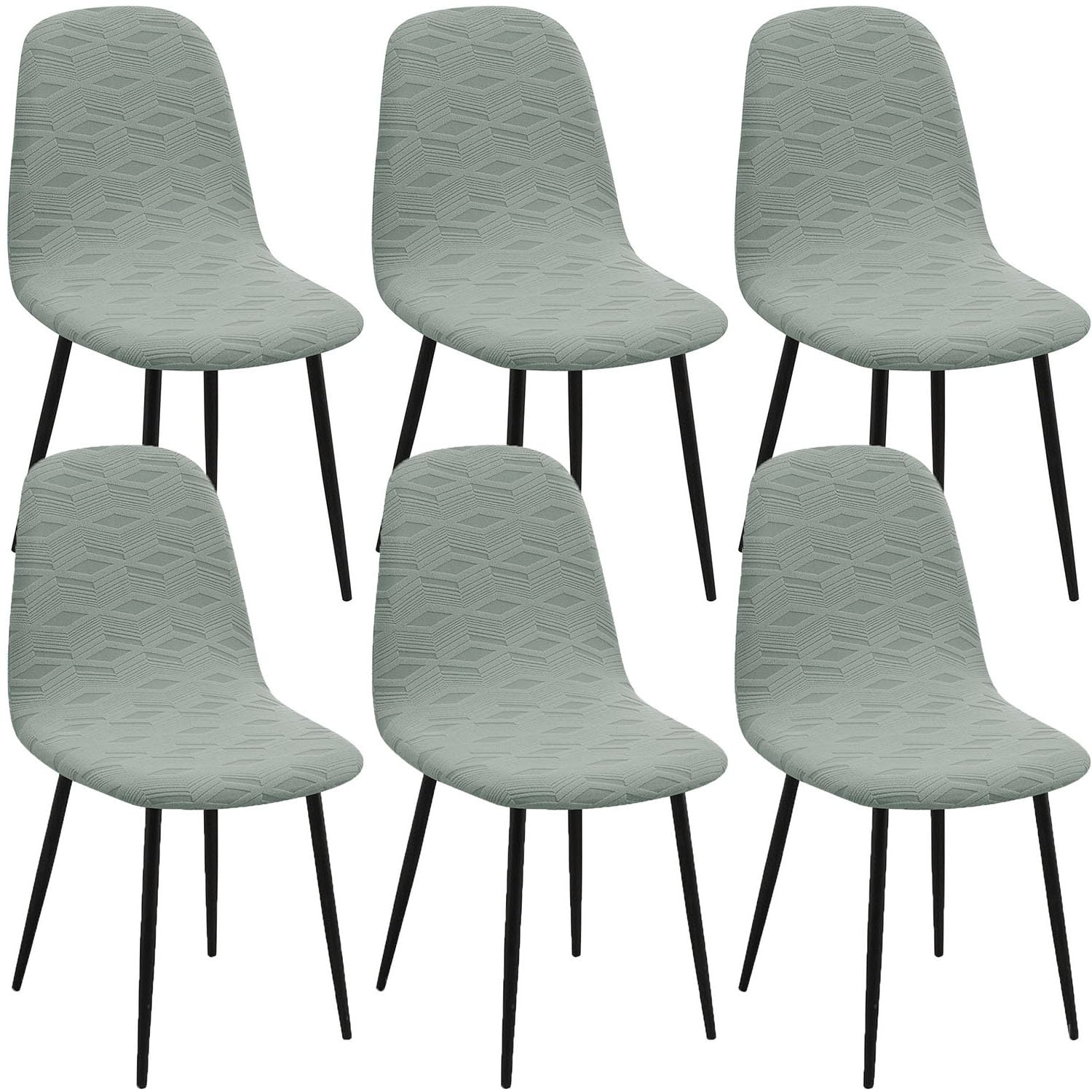 Housse de chaise moderne du milieu du siècle pour décoration de salle à manger