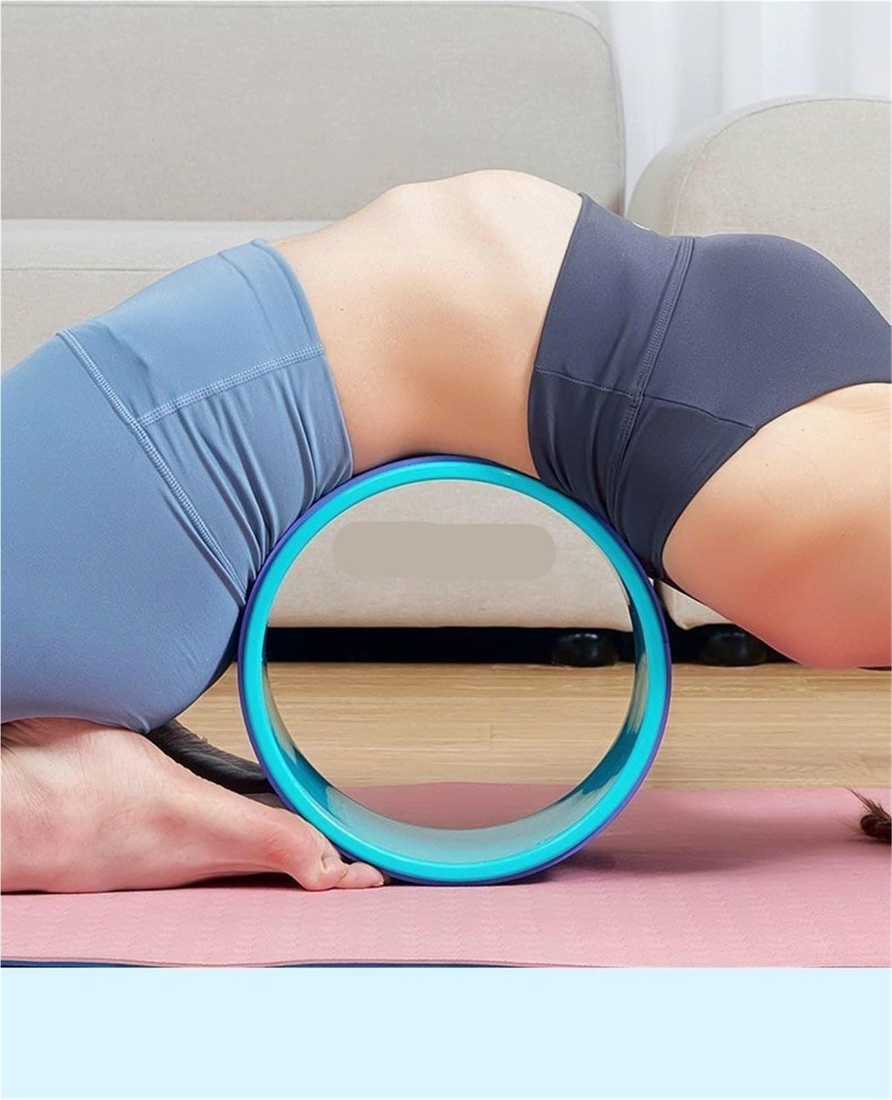 Ruota Yoga Yoga Roll Back Wheel Principiante Professionale Bend Roller Backpull Anello Allargamento