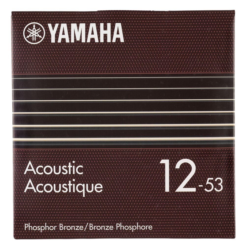 YAMAHA SA12P Acoustic Guitar Strings - Light (012-053), Phosphor Bronze