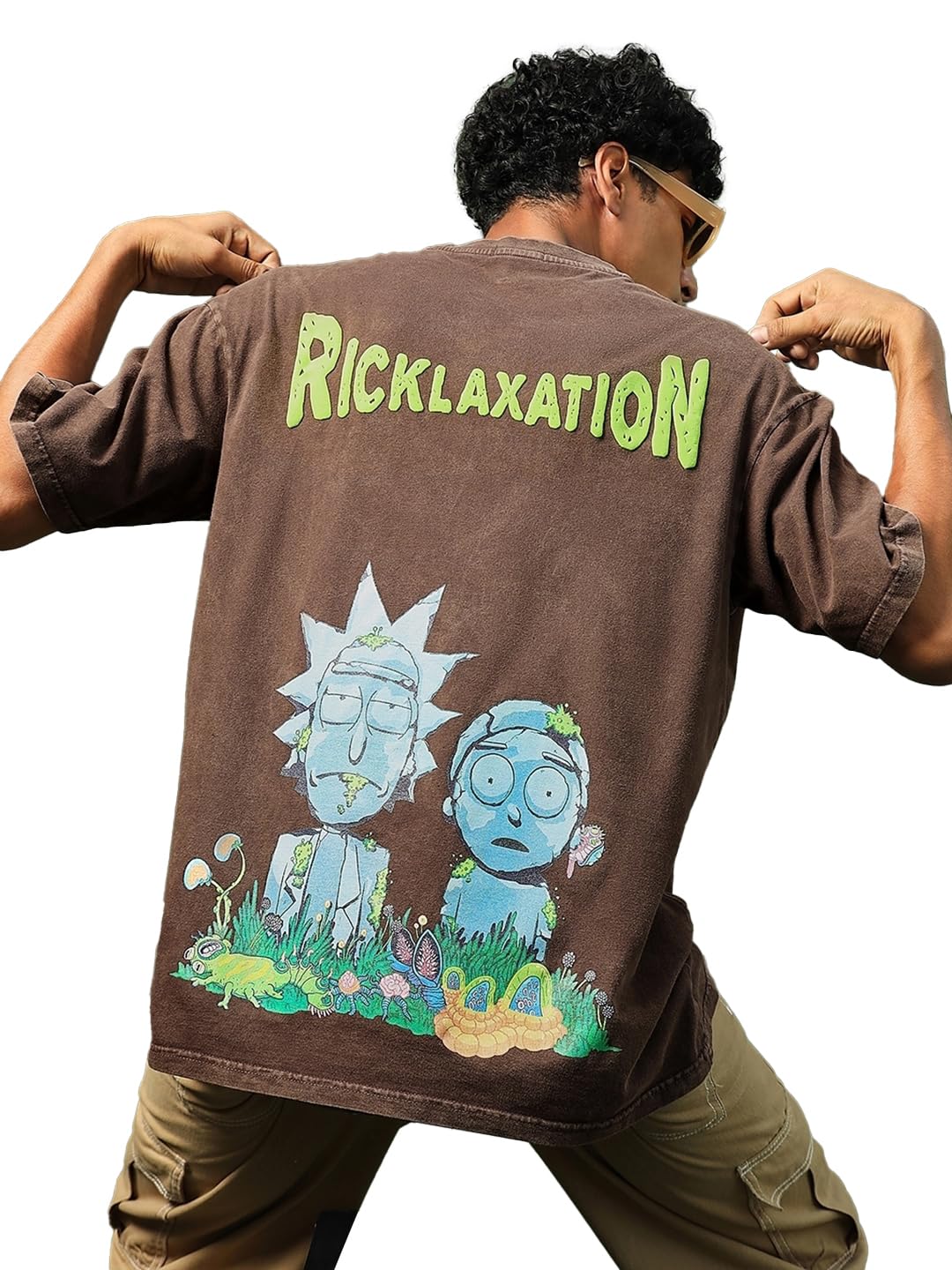 Men's Graphic Oversized Fit T-Shirt-image-29