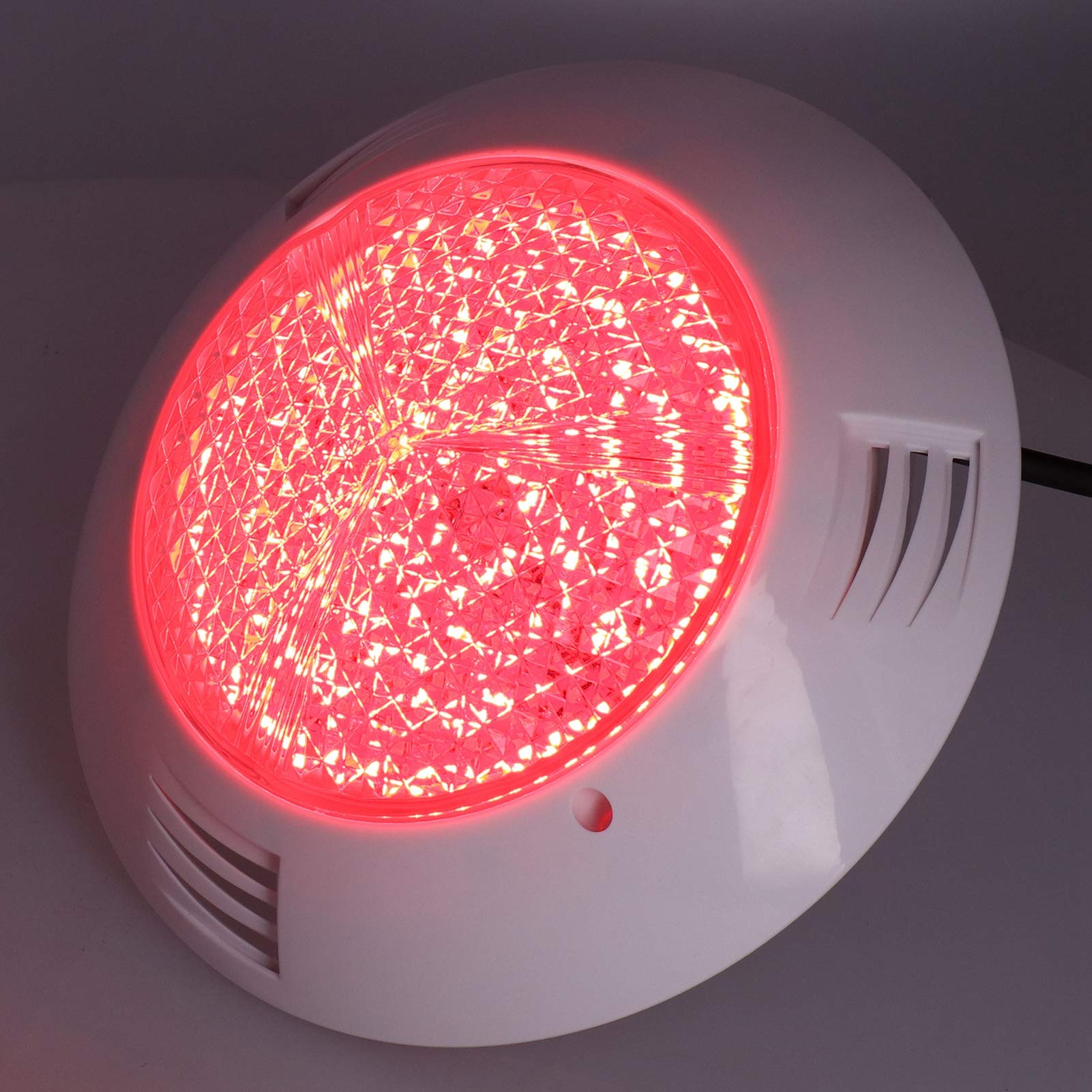 Fdit Luce per Piscina 300LED RGB con Telecomando, Lampada Subacquea Impermeabile IP68 da 30W per la Decorazione del Paesaggio e L'illuminazione del Giardino