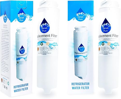Paquete de 2 filtros de agua de repuesto para refrigerador General Electric GTS18SHSVRSS  Compatible con cartucho de filtro de agua de refrigerador
