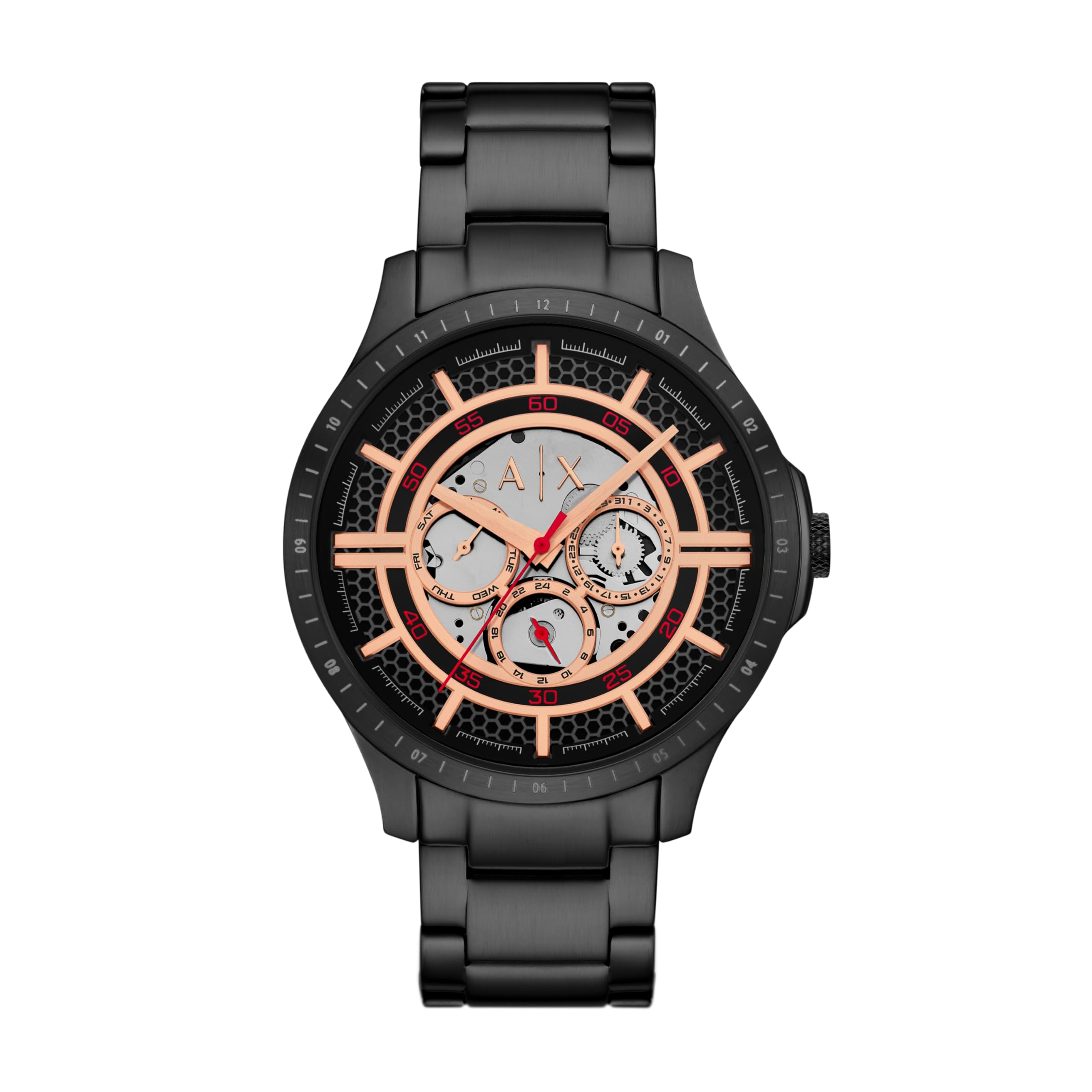 Armani Exchange A|X Automatic Watches for Men, Stainless Steel Watch