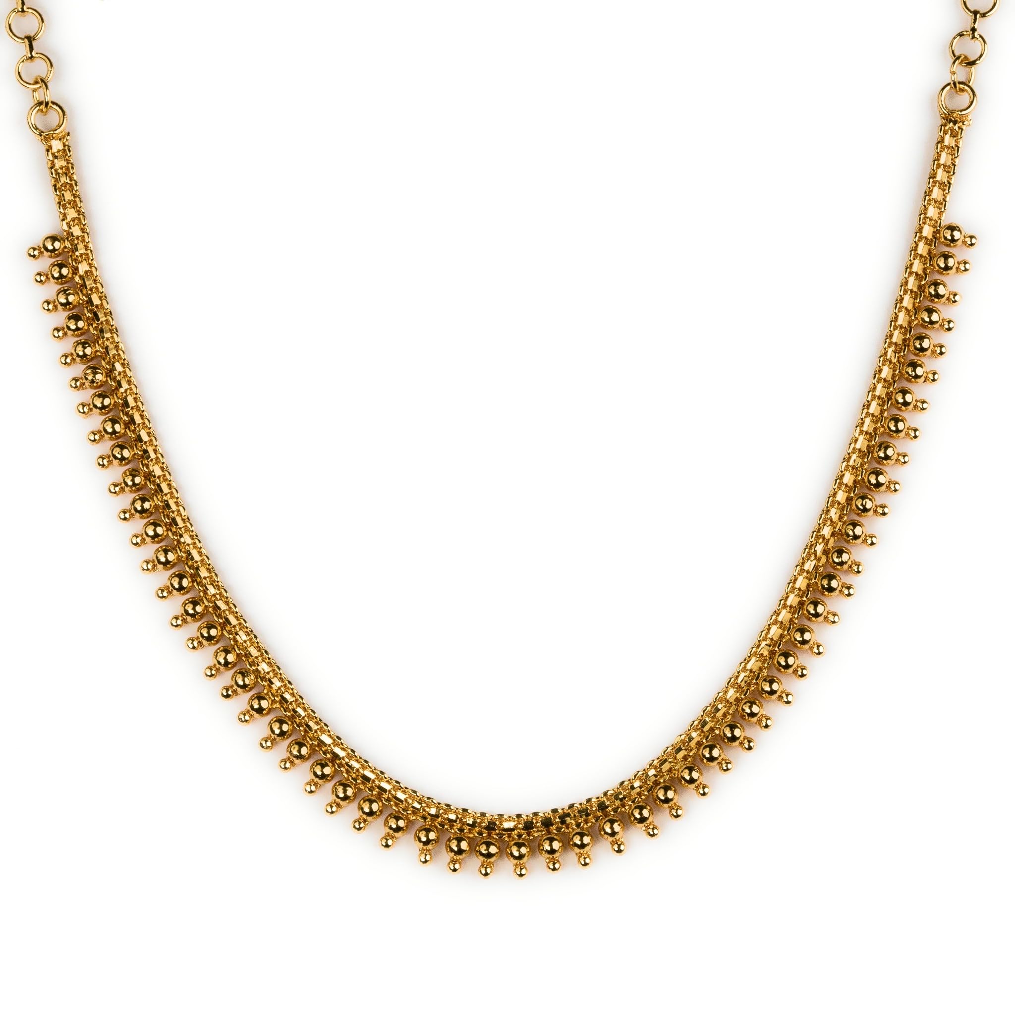 Sasitrends One Gram Micro Gold Plated Traditional Designer Necklace for Women (B0D73RV4P1) Amazon Price History, Amazon Price Tracker