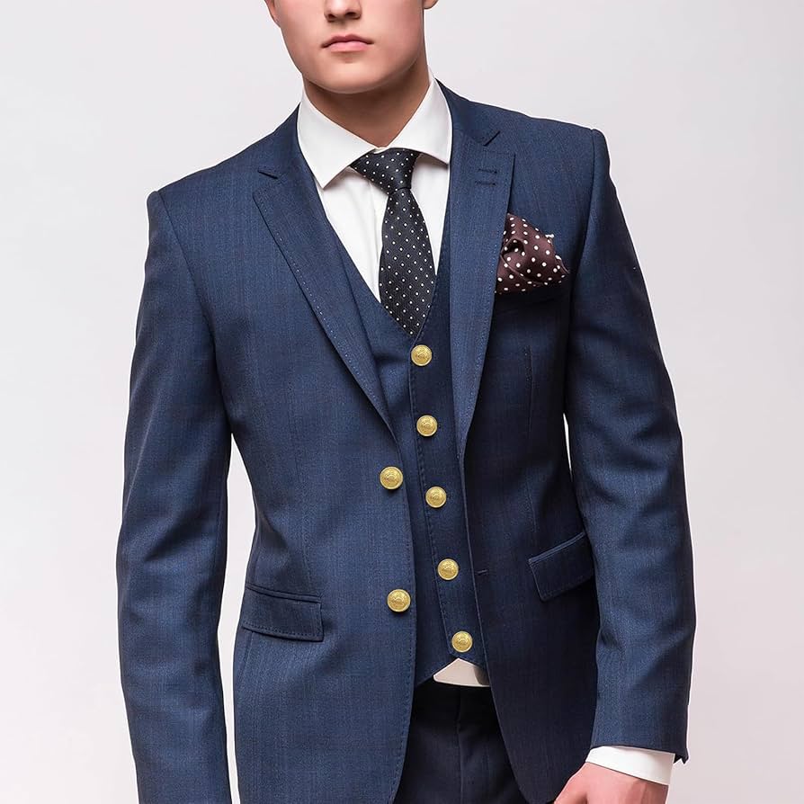 【美品】　ポンポネット　セットアップ　スーツ　紺ブレ　金ボタン　ワッペン　165 美品✨️ポンポネット フォーマルセットアップ ワッペン 160