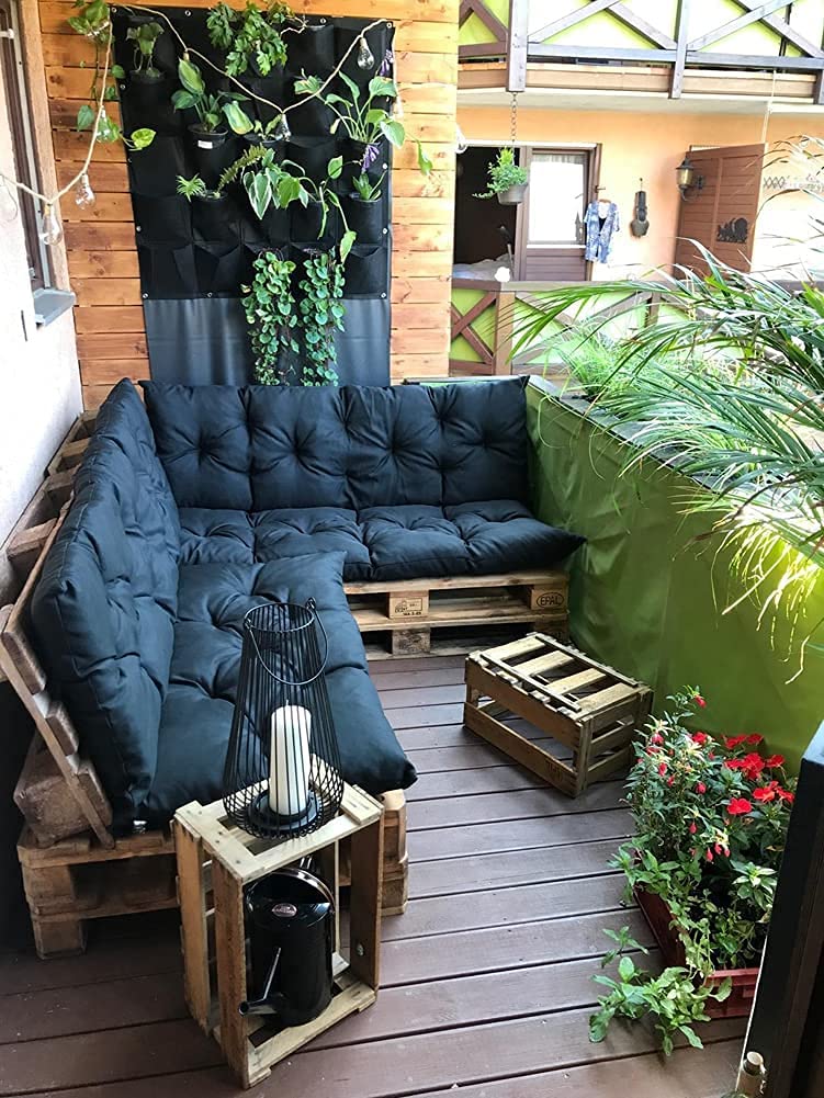 Huśtawka ogrodowa, huśtawka, hamak, gruba poduszka do siedzenia, na 2--3-osobową kanapę, duży taras, meble, zamiennik materaca, kolor pomarańczowy, 150 x 100 cm