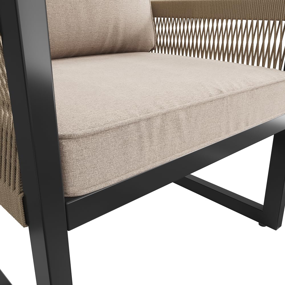 Salon de jardin exterieur 6/8 personnes,canapé de jardin exterieur,ensembles table et chaises de jardin pour 7-8 personnes,salon de jardin exterieur bois,adaptés aux jardins,balcons et terrasses