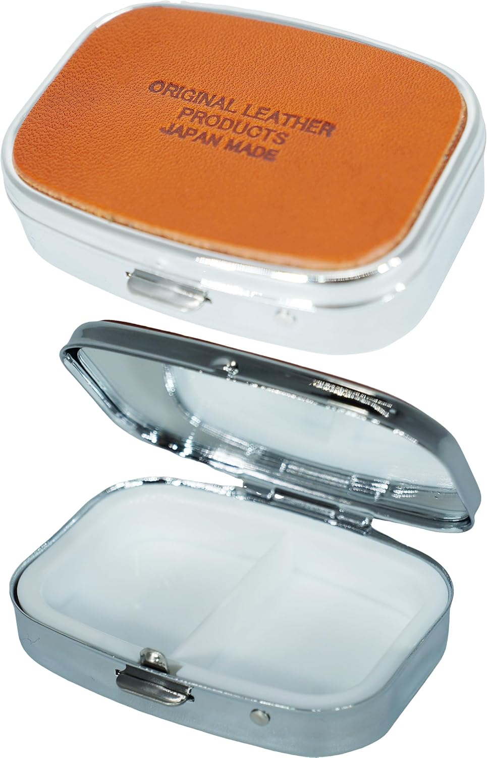 Amazon.co.jp: カーキ 栃木レザー ピルケース 薬ケース サプリメント