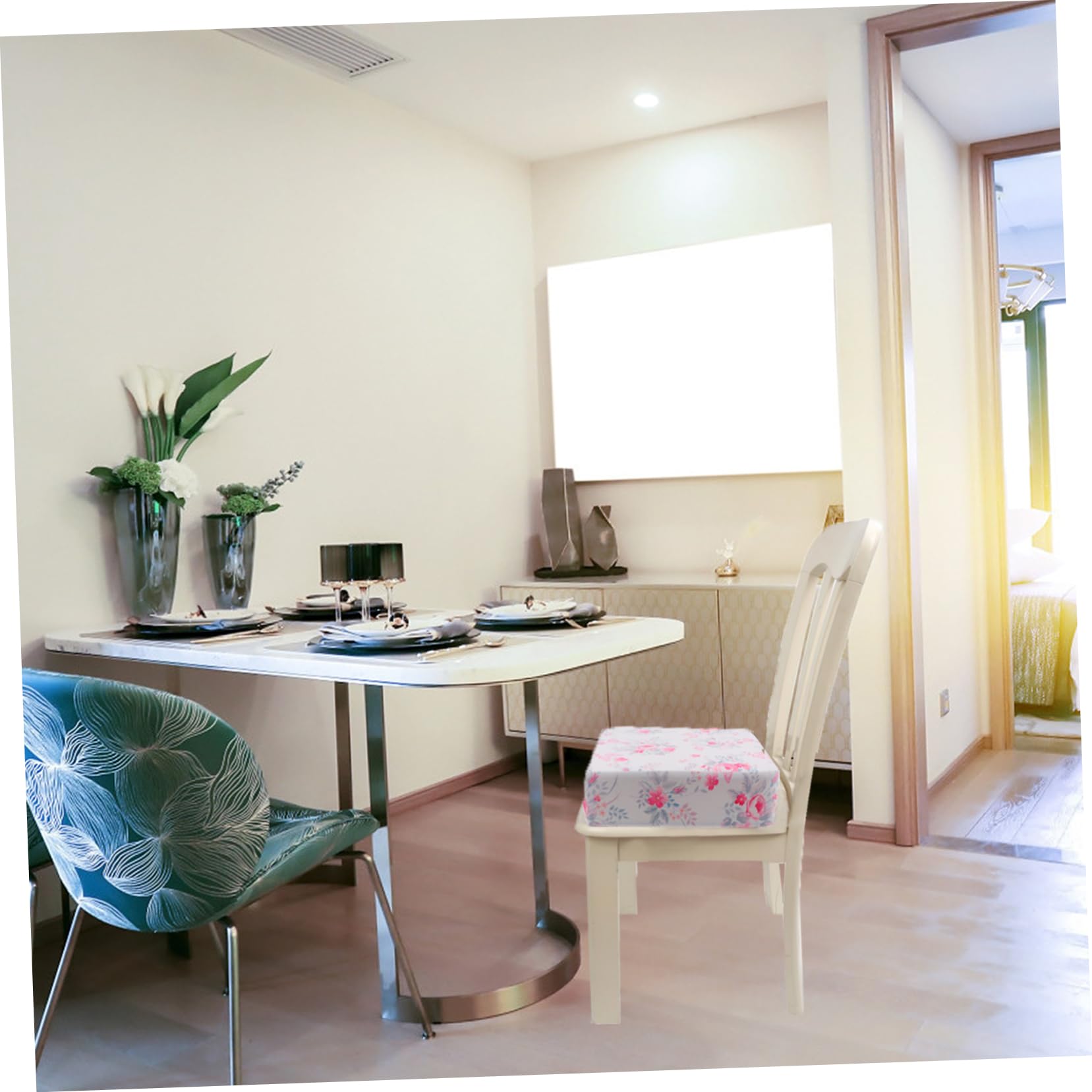 Cojín 1 Pieza Blanco para Desmontable Elevador Silla Infantil