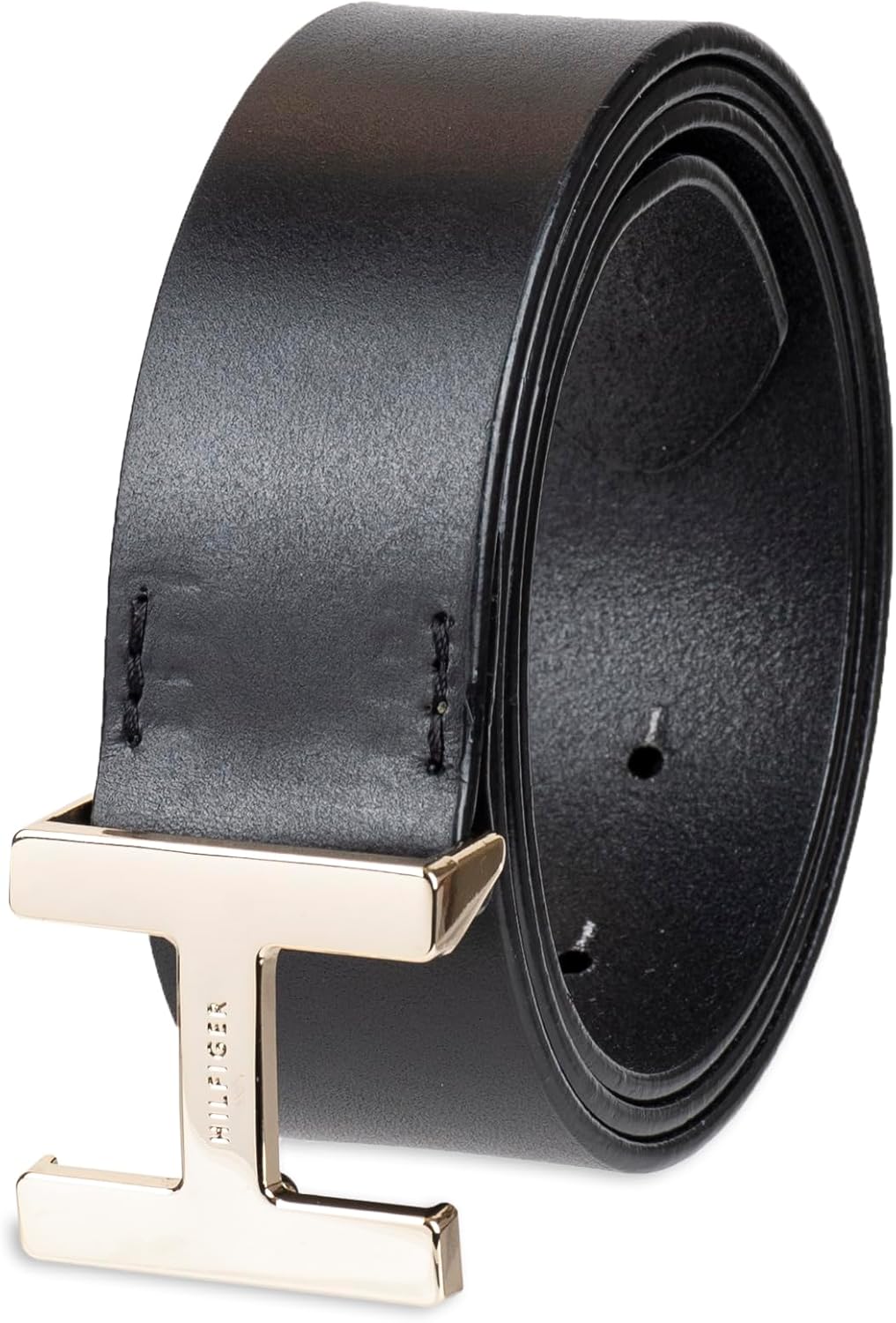 Tommy Hilfiger womens H Plaque Buckle Belt - Image 2