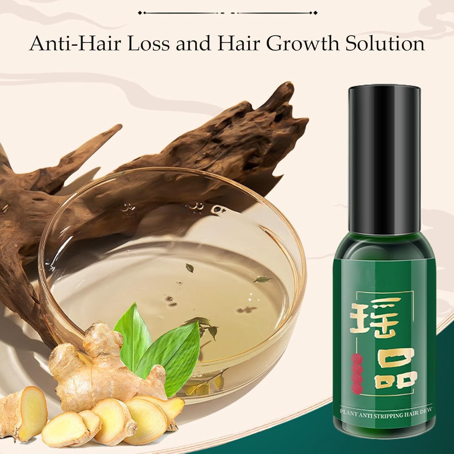 Yaopin Soluzione Anti-Perdita Di Capelli E Crescita Dei Capelli, Pianta Yaopin Anti-Striping Hair Dew, Balsamo Per Capelli Yaopin Anti-Perdita Di Capelli, Siero Per La Cura Dei Capelli Alle Erbe,3PCS