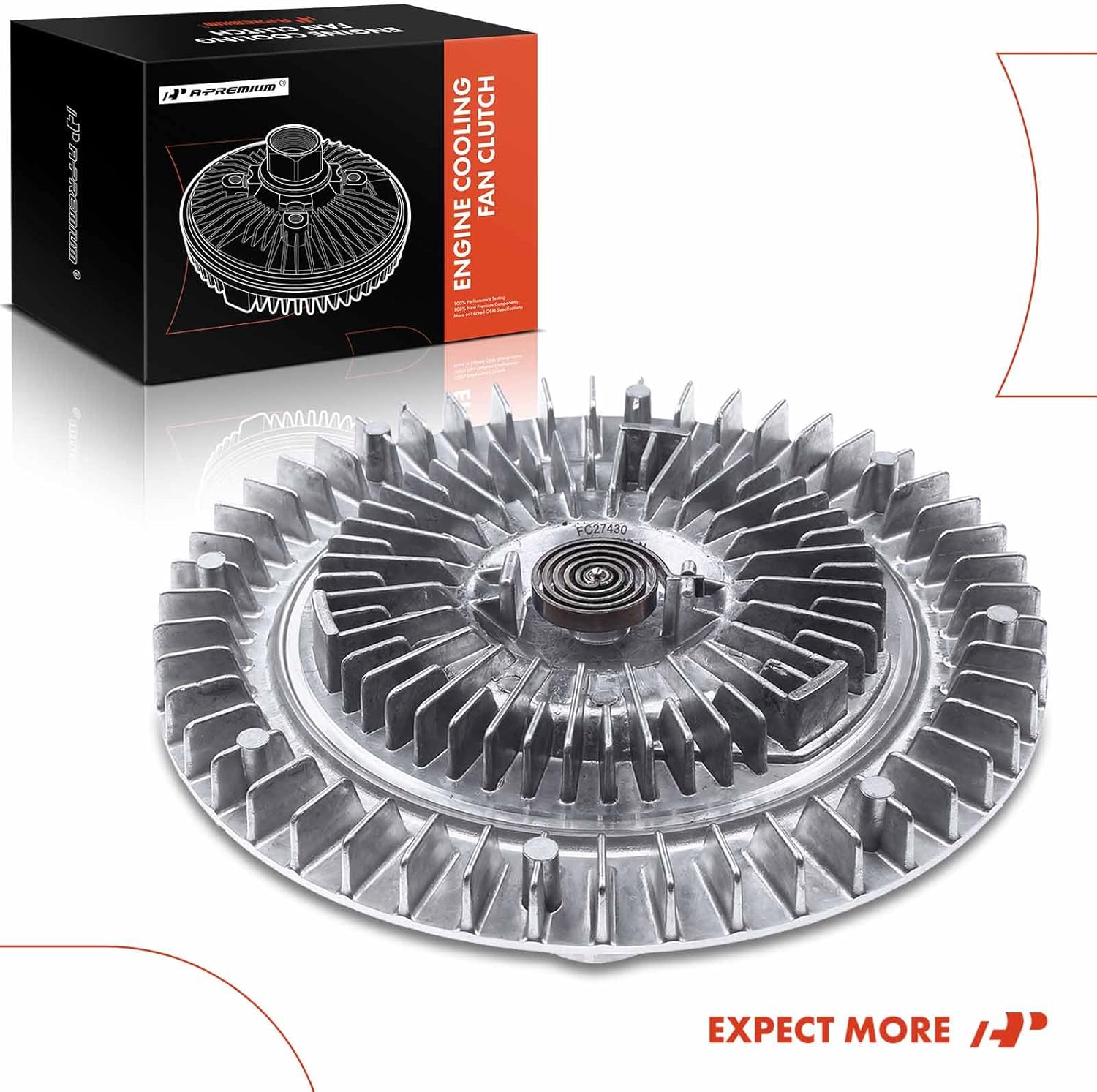 A-Premium Electronic Radiator Cooling Fan Clutch Compatible with Chrysler Aspen 2007-2009 & Dodge Durango 2004-2009 V6 3.7L V8 4.7L 5.7L, Replace# 52028992AB 52028992AA 52028992AC