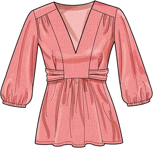 Miniatura 6 de Simplicity Misses TopChaleco Patrón De Costura, Multicolor 2 Piezas